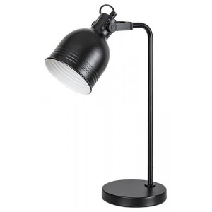 Veioza Flint 1xE14 acril negru Rabalux