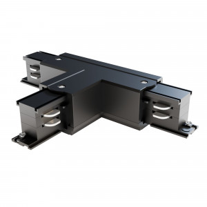 Accesoriu sina 3C Conector T acril negru TRA005CT-31B-L