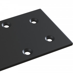 Accesoriu sina magnetica S35 Conector liniar 1x metal negru