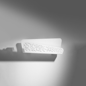 Aplica Alize 2xG9 metal/acril alb rectangular - Img 2
