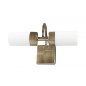 Aplica Betty LED 8W metal/sticla bronz/alb Rabalux