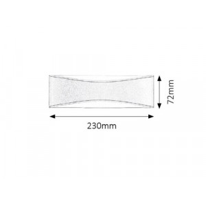Aplica exterior Birmingham LED 7W metal/acril antracit Rabalux