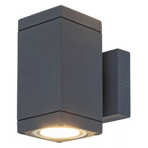 Aplica exterior Buffalo 2xGU10 metal/sticla antracit Rabalux
