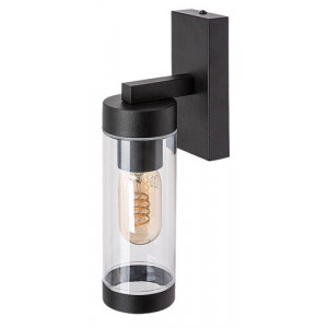 Aplica exterior Kolta 1xE27 metal/acril negru/transparent Rabalux