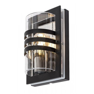 Aplica exterior Orlova 1xE27 metal/acril negru Rabalux