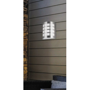 Aplica exterior Sevilla 1xE27 metal/acril nichel Rabalux