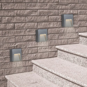 Aplica exterior Trento LED 3W acril antracit Rabalux