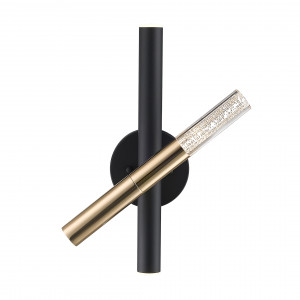 Aplica One 9xLED metal/acril auriu/transparent Zuma Line