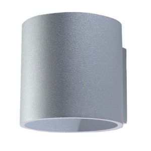 Aplica Orbis 1xG9 metal gri cilindric