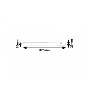 Lampa de dulap/cabinet Greg LED 13W acril alb Rabalux