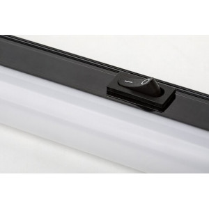 Lampa de dulap/cabinet Greg LED 13W acril negru/alb Rabalux