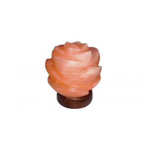 Lampa decorativa Flores 1xE14 sare minerala/lemn portocaliu Rabalux