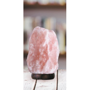 Lampa decorativa Rock 1xE14 sare minerala/lemn portocaliu Rabalux
