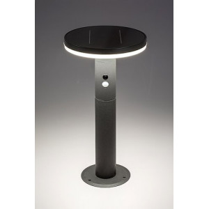 Lampa solara Alaska LED 10W metal/acril antracit/alb Rabalux