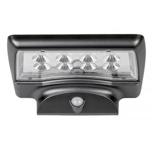 Lampa solara Moselle LED 4W acril negru Rabalux