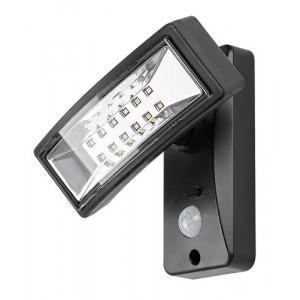 Lampa solara Valpovo LED 2.4W acril negru Rabalux
