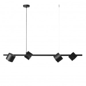 Lustra Bot 4xGU10 metal negru Aldex