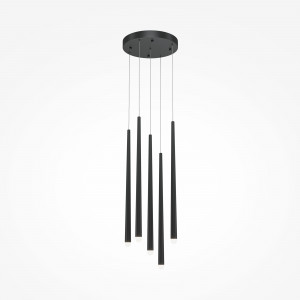 Lustra Cascade 5xLED metal negru Maytoni