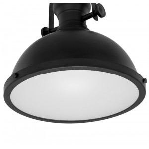 Lustra Maeva 1xE27 metal negru Italux