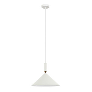 Pendul Drello 1xE27 metal alb Italux