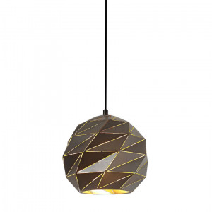Pendul Palermo 1xE27 metal antracit Italux