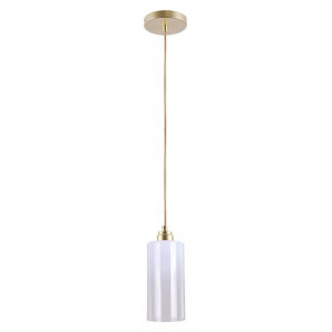 Pendul Panthea 1xE27 metal/sticla auriu/alb Rabalux RBL4479