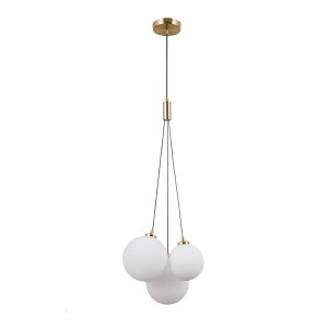 Pendul Perlos 3xG9 metal auriu Italux