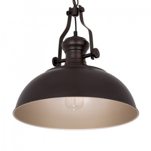 Pendul Rosalia 1xE27 metal bronz/auriu Italux