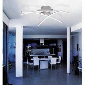 Plafoniera Alexis LED 21W metal/acril crom Rabalux