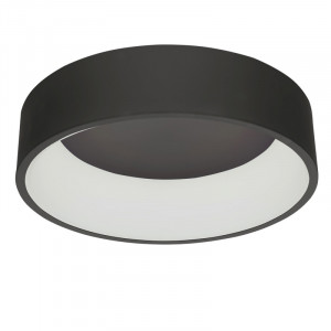 Plafoniera Chiara LED 32W 1760 lumeni metal/acril negru Italux