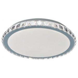 Plafoniera Cressida LED 24W metal/acril crom/alb Rabalux