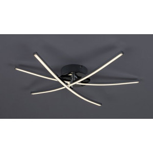 Plafoniera Cyclone LED 21W metal/acril crom/alb Rabalux