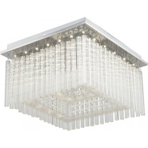 Plafoniera Danielle LED 21W metal/sticla/acril crom/cristal Rabalux RBL2448