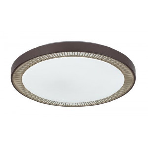 Plafoniera Matea LED 40W metal/acril maro/alb Rabalux
