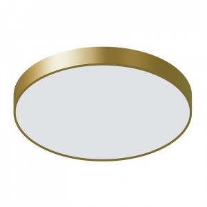Plafoniera Orbital LED 60W 3600 lumeni metal/acril auriu sablat Italux