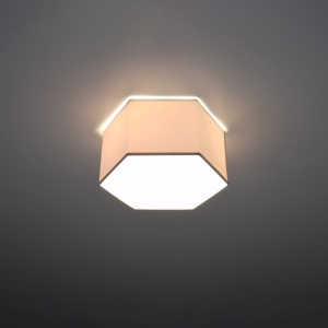 Plafoniera Sunde 15 2xE27 acril alb cube - Img 3