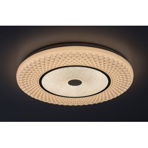 Plafoniera Tornado LED 72W metal/acril crom/alb Rabalux