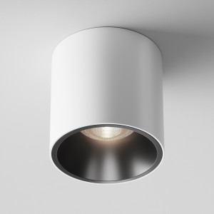 Spot aplicat Alfa LED 1xLED metal alb/negru Maytoni
