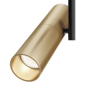 Spot aplicat Elti 1xGU10 metal negru/auriu Maytoni