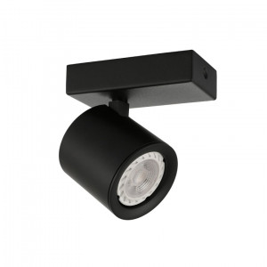 Spot aplicat Karlota 1xGU10 metal negru Italux