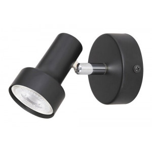 Spot bara Konrad 1xGU10 metal negru Rabalux