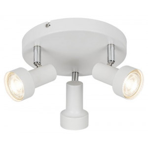 Spot bara Konrad 3xGU10 metal alb Rabalux