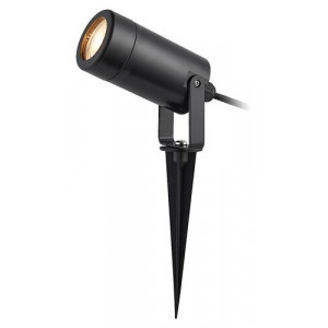 Spot gradina Krobia 1xGU10 acril negru Rabalux