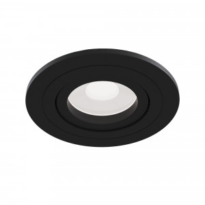 Spot incastrat Atom 1xGU10 metal negru Maytoni