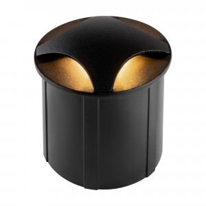 Spot incastrat Biscotti LED pavaj metal negru Maytoni