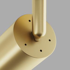 Spot incastrat Focus 1xGU10 metal auriu mat/auriu mat Maytoni