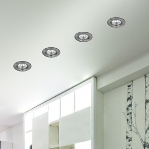 Spot incastrat Spot relight 1xGU5.3 metal nichel Rabalux