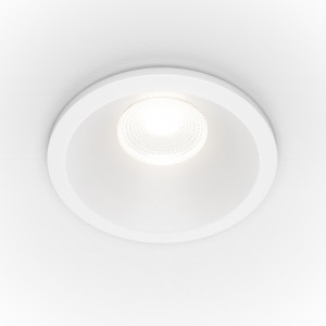 Spot incastrat Zoom LED metal alb Maytoni DL034-01-06W4K-W