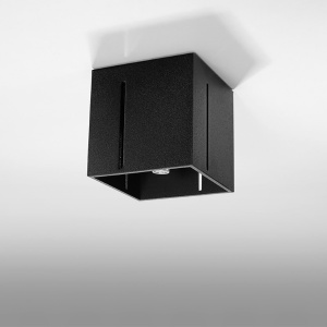 Spot Pixar 1xG9 metal negru patrat - Img 2