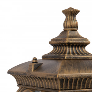 Stalp exterior Fleur 1xE27 metal bronz Maytoni